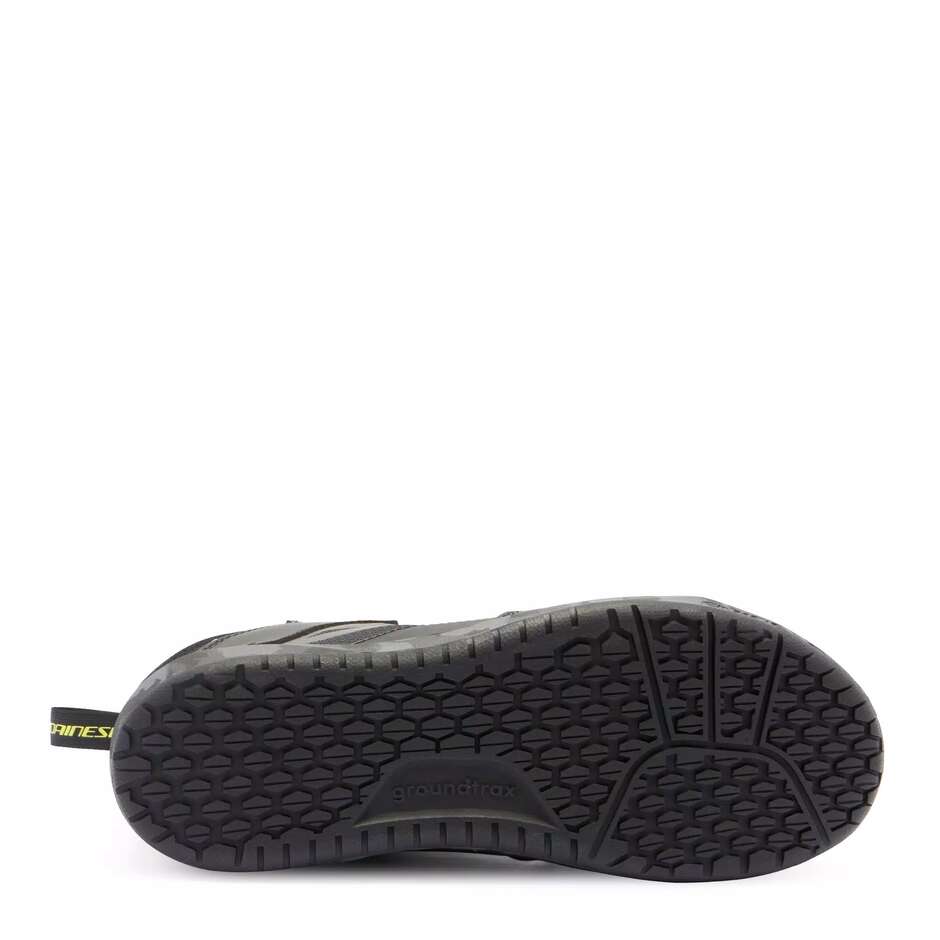 Dainese SUBURB D-WP Motorcycle Shoes # Black Camo ACID Yellow
