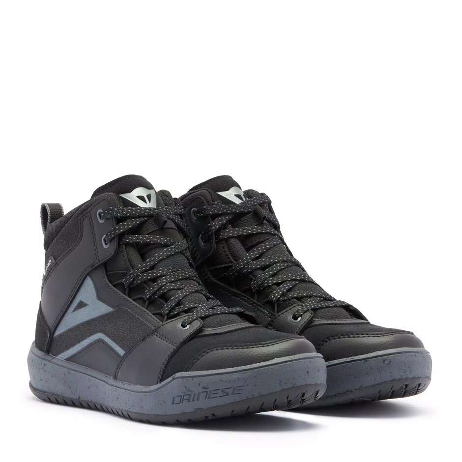 Dainese SUBURB D-WP WMN Damen-Motorradschuhe # Black Iron Gate METAL