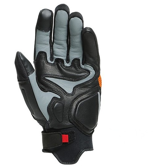 Dainese Summer Fabric Motorcycle Gloves D-EXPLORER 2 Black Gray Orange