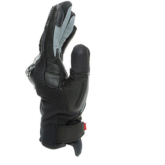 Dainese Summer Fabric Motorcycle Gloves D-EXPLORER 2 Black Gray