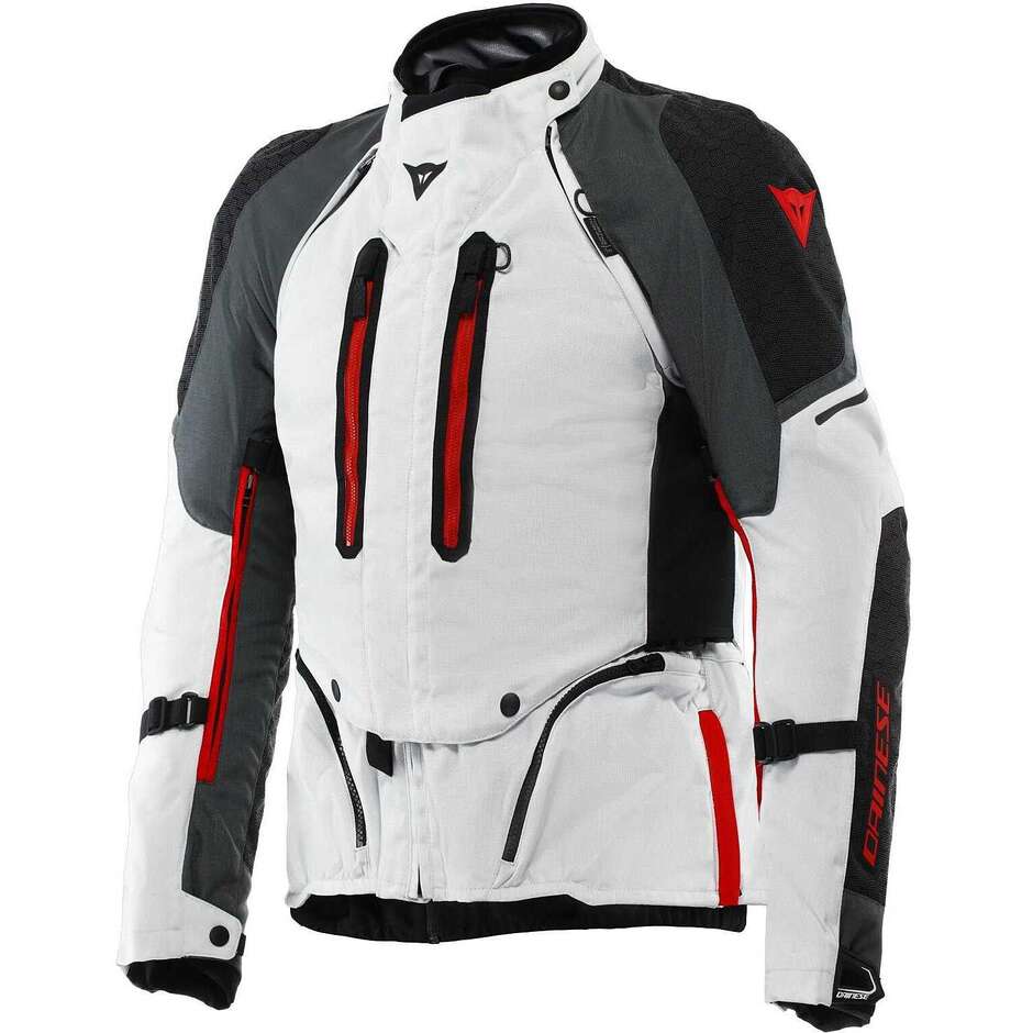 Dainese SUPER ADVENTURE ABSOLUTESHELL Motorradjacke # Gletschergrau Eisentorrot