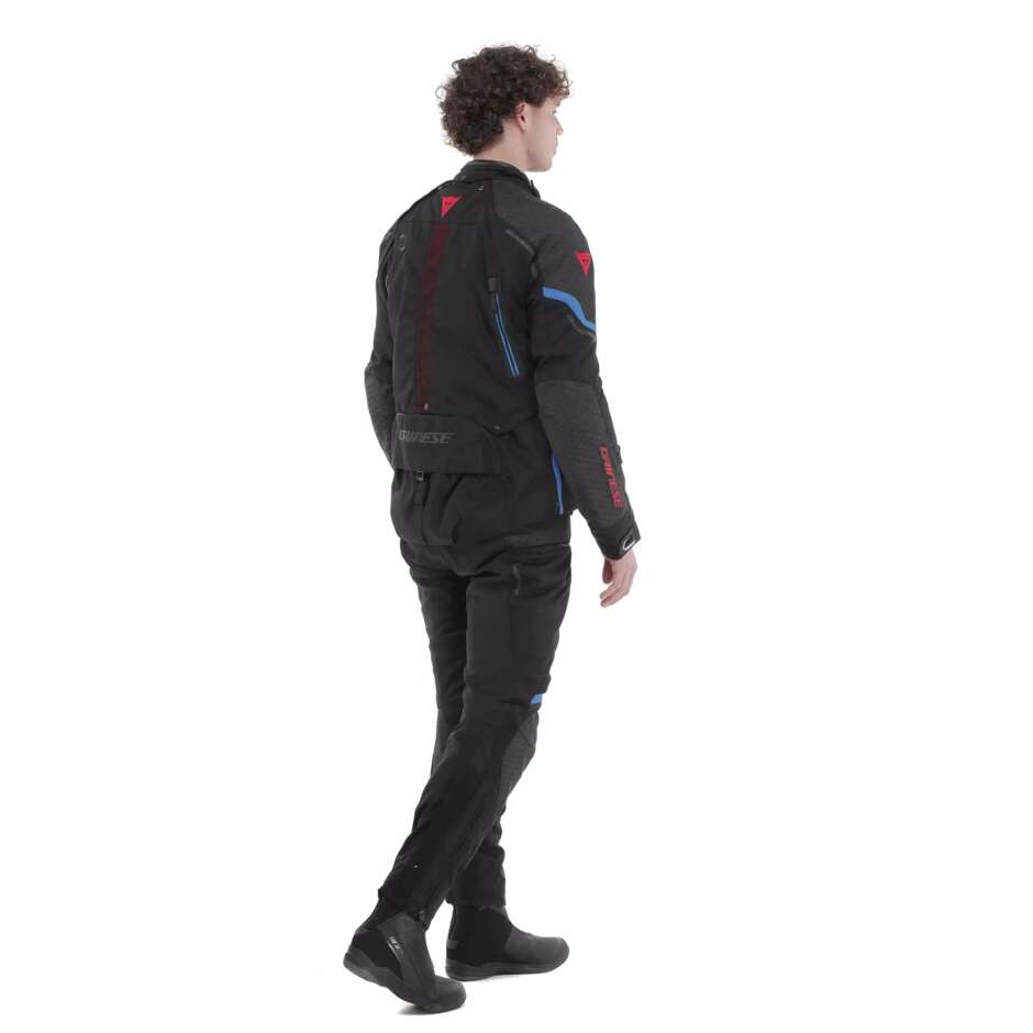 Dainese SUPER ADVENTURE ABSOLUTESHELL Motorradjacke # Schwarz Schwarz Blau