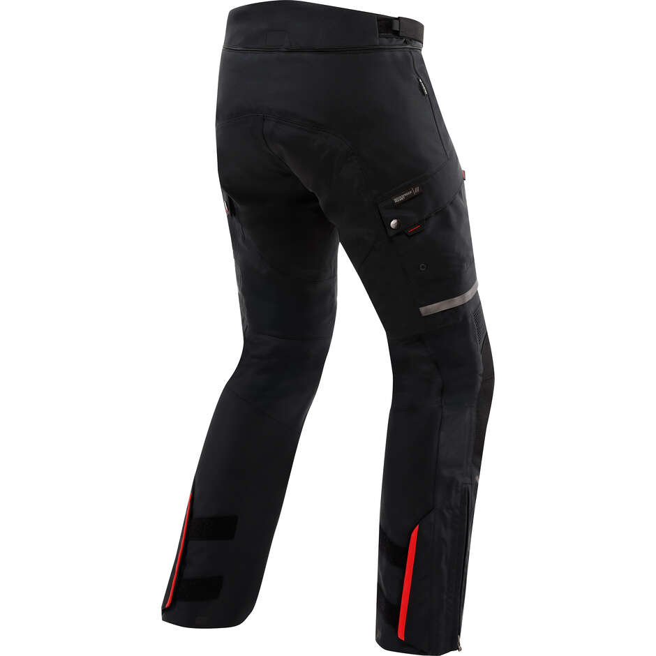 Dainese SUPER EXPEDITION GORE-TEX Motorradhose Schwarz Rot