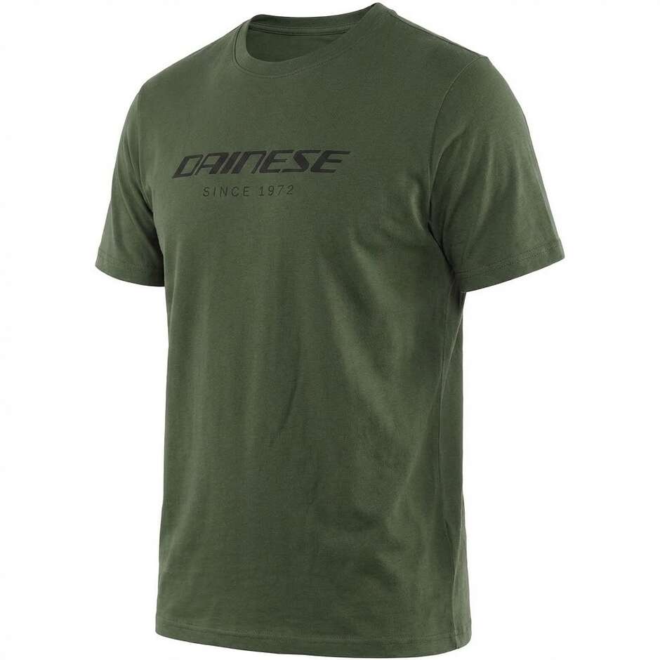 Dainese T-Shirt ESSENCE WORDMARK T-SHIRT Grün BRONZE
