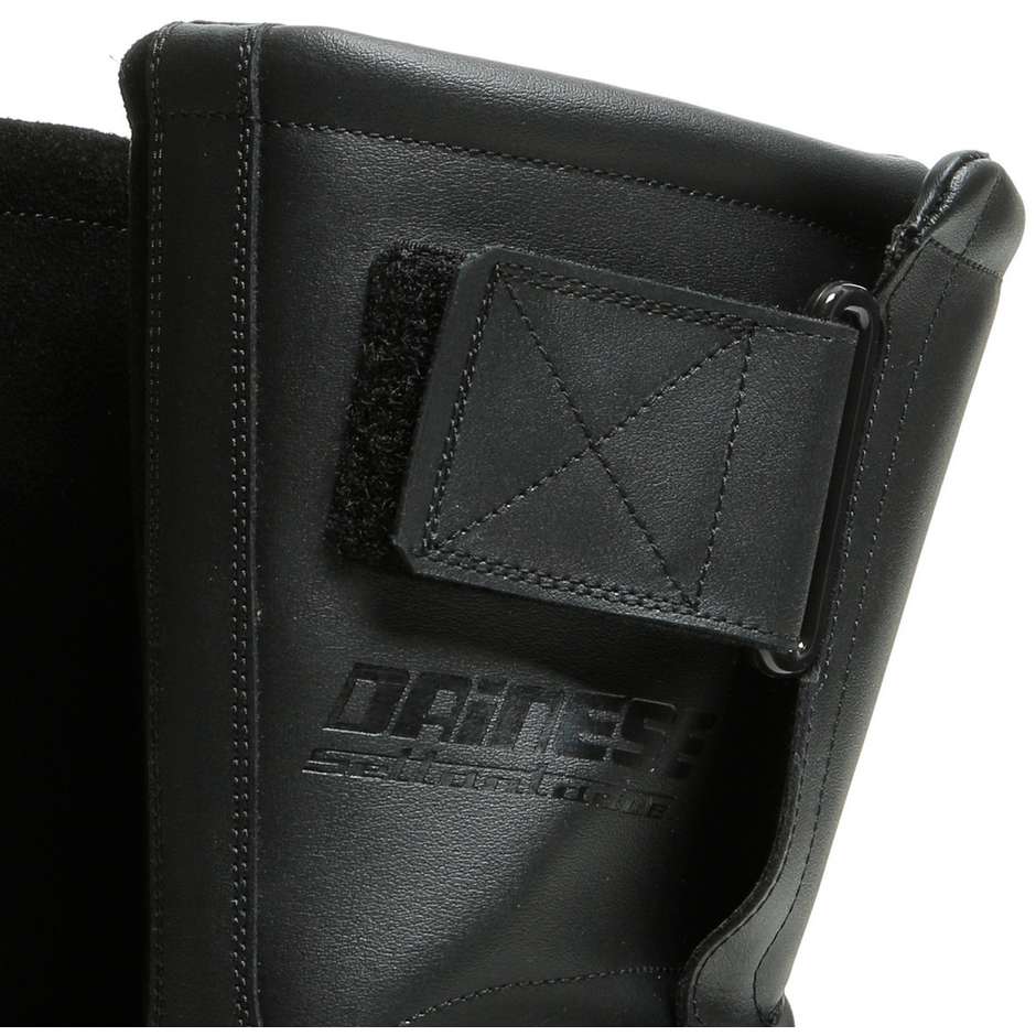 Dainese TAMBA Black Leather Motorcycle Boots
