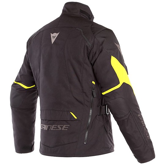 Dainese TEMPEST 2 D-DRY D-Dry Motorcycle Jacket Black Yellow