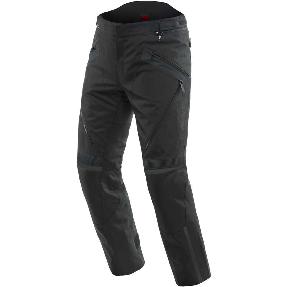 Dainese TEMPEST 3 D-DRY SHOrt & Tall Motorcycle Pants Black Black