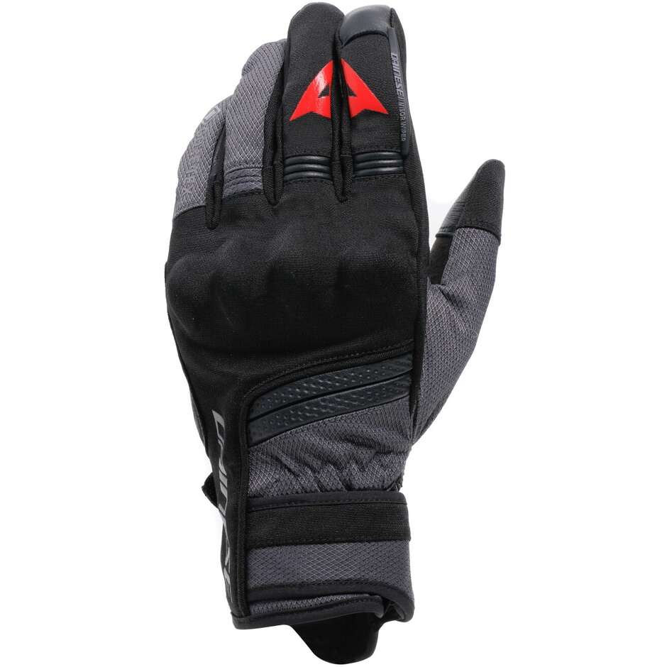 Dainese TEYDE GORE-TEX Black Iron Gate Motorradhandschuhe