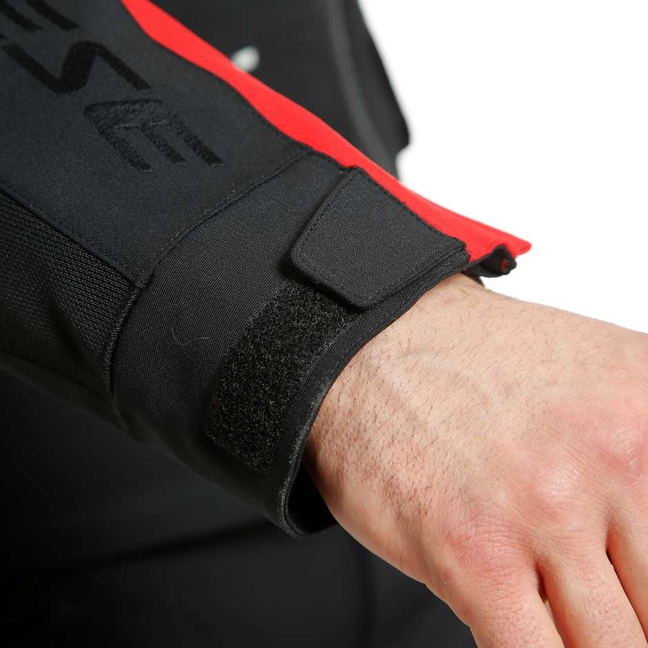 Dainese TONALE D-DRY Schwarze Lavarote Motorradjacke