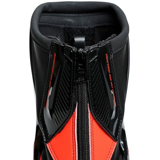 Dainese TORQUE 3 OUT Motorcycle Racing Boots Black Red Fluo