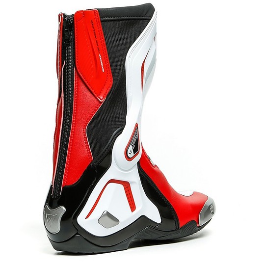 Dainese TORQUE 3 OUT Motorcycle Racing Boots Black White Red