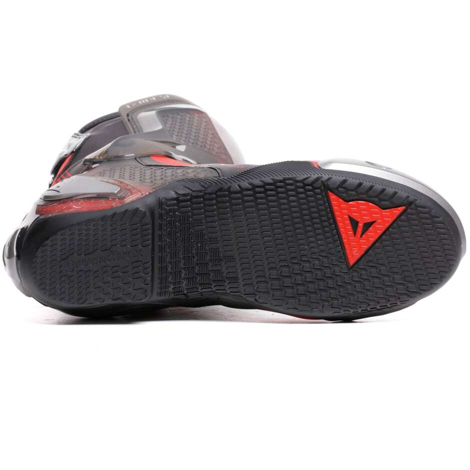 Dainese TORQUE 4 S Motorcycle Boots Black Lava Red