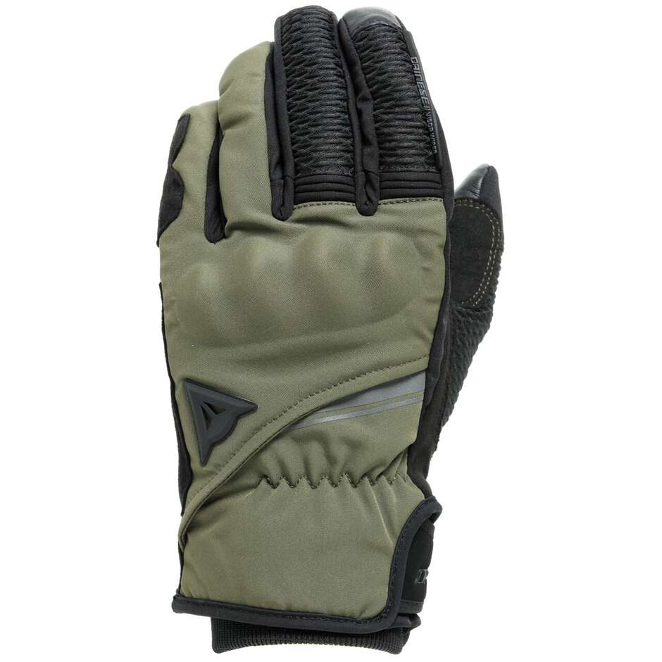 Dainese TRENTO D-DRY Black Grape Leaf Motorcycle Gloves