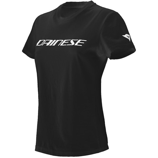 Dainese Women's Casual Shirt T-Shirt DAINESE LADY Black White