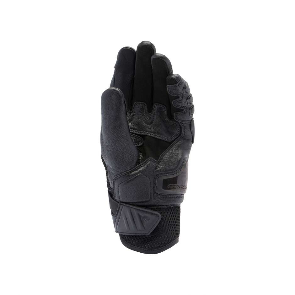 Dainese X-RIDE 2 ERGO-TEK Black Leather Motorcycle Gloves