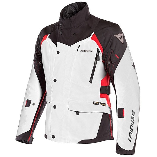 Dainese X-TOURER D-DRY D-Dry Motorcycle Jacket Gray Black Red