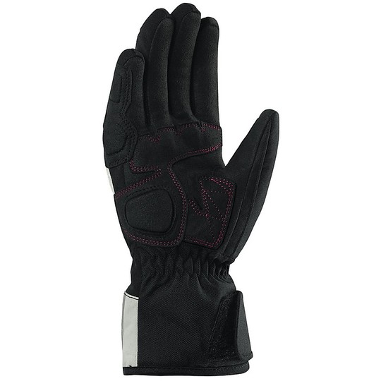 Damen Motorradhandschuhe H2Out Spidi VOYAGER HANDSCHUHE LADY Schwarz Pink