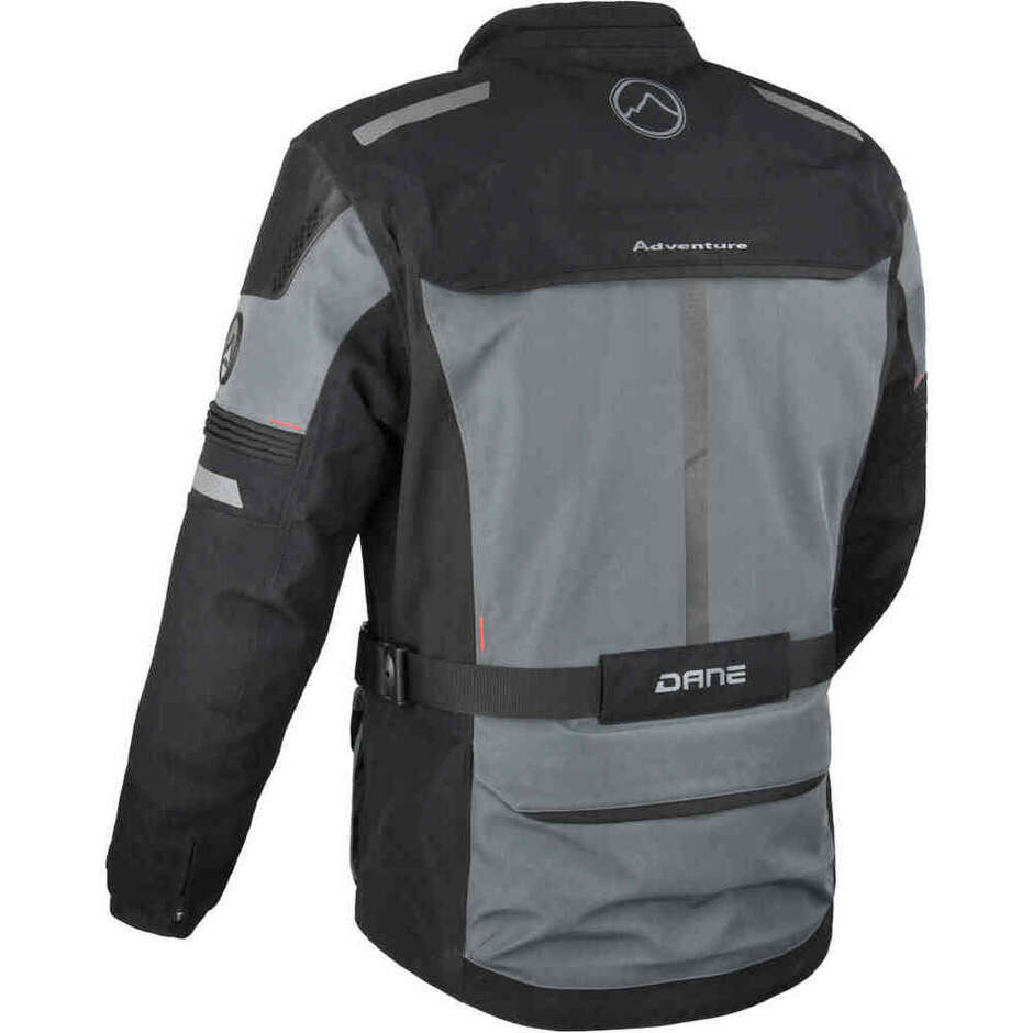 Dane Bornholm Gore-tex Pro Technical Motorcycle Jacket Black Grey