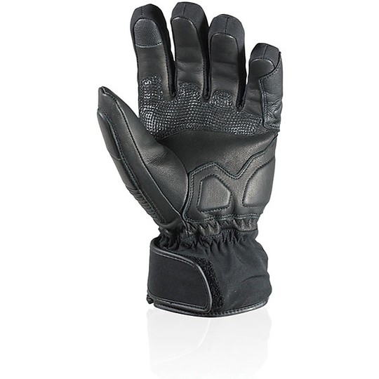 Darts Winter Motorcycle Gloves Vancouver Black Waterproof Certified