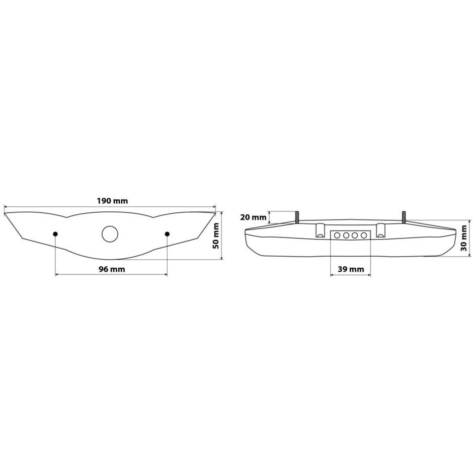 DEDON 12V LED Rear Light