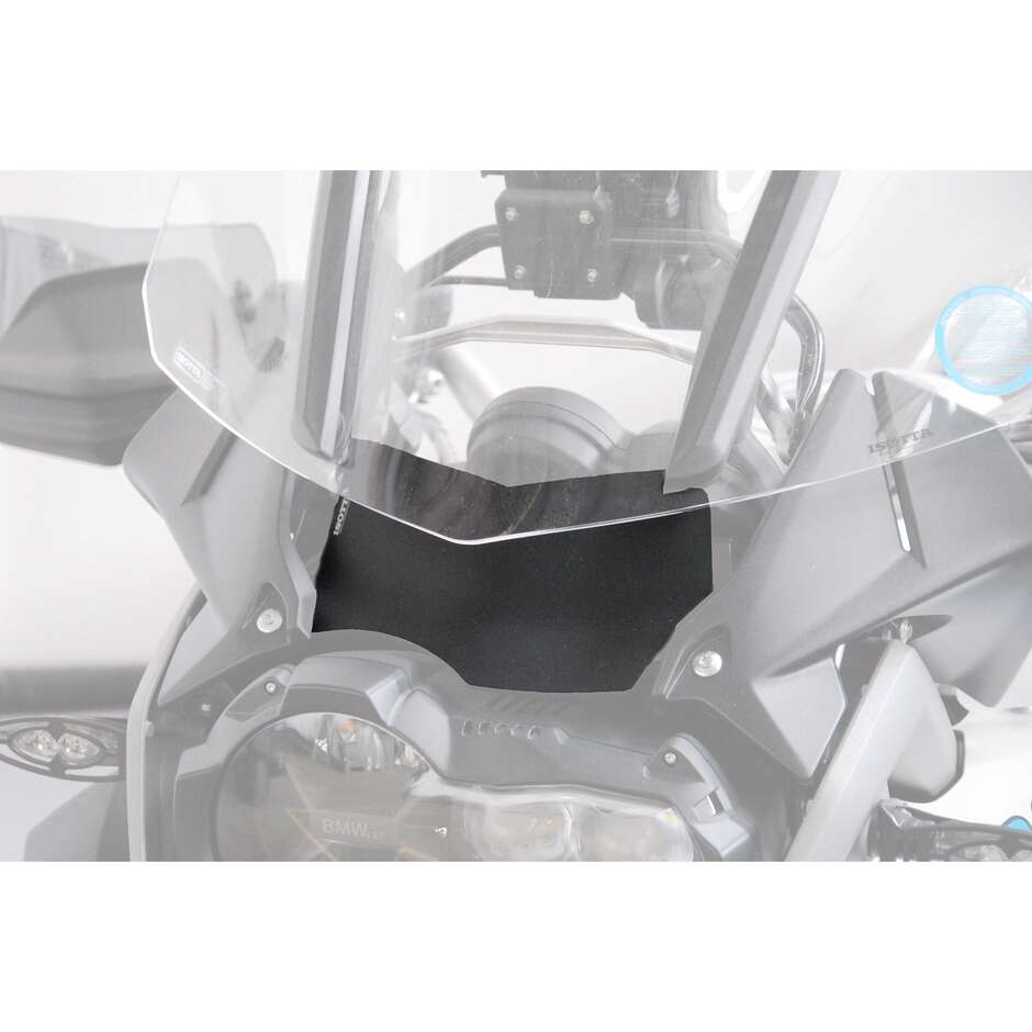 Deflettore Aria Parabrezza per BMW R 1200 GS LC STD 2013-16 Nero