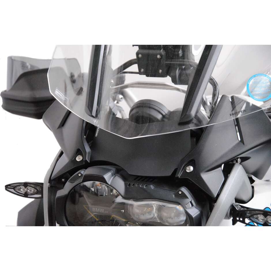 Deflettore Aria Parabrezza per BMW R 1200 GS LC STD 2013-16 Nero