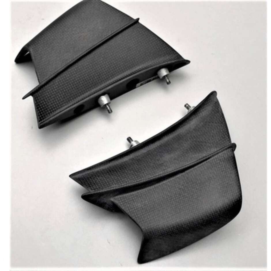 Deflettori Per Finestrini Laterali In Plastica Nera Per Mitsubishi Lancer 2008 - Parapioggia Visiera Parasole Con Montaggio Adesivo Esterno