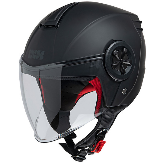 Demi Jet iXS 851 1.0 Motorcycle Helmet Matte Black