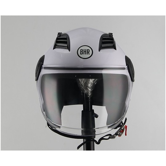 Demi-Jet Moto BHR 804 TOP Helmet White