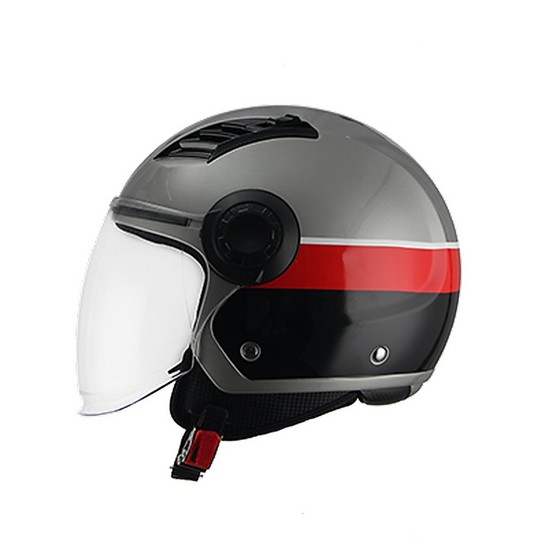 Demi-Jet Moto BHR 804 TOP Seltsamer Helm