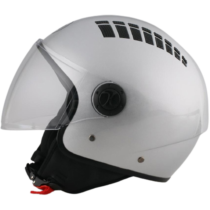 Demi-Jet Moto Helmet BHR 810 Air Glossy White
