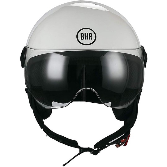 Demi-Jet Motorcycle Helmet BHR 801 Sky Domed Visor