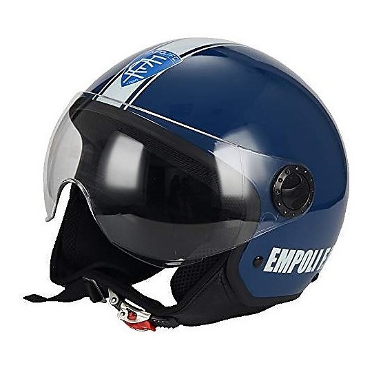 Demi-Jet Motorcycle Helmet Domed Visor BHR 801 Empoli