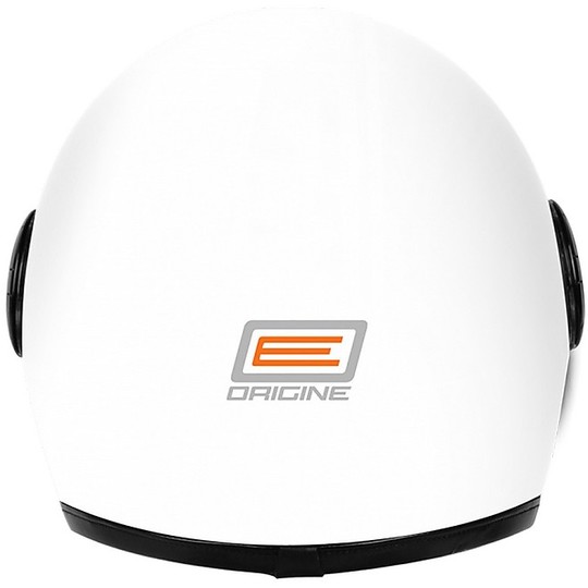 Demi-Jet Motorcycle Helmet Origin Neon White Solid
