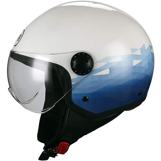 Demi-Jet Motorradhelm BHR 801 Sky Domed Visier
