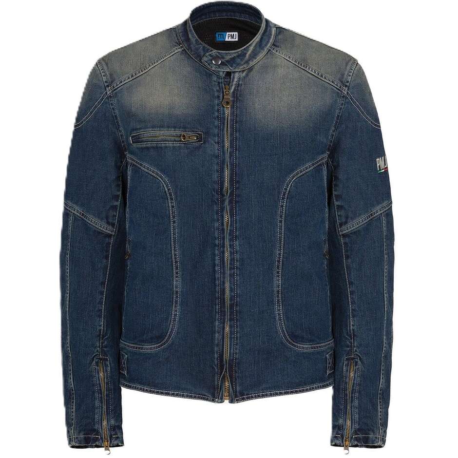 Denim Stoff Motorradjacke PMJ Promo Jeans MIAMI