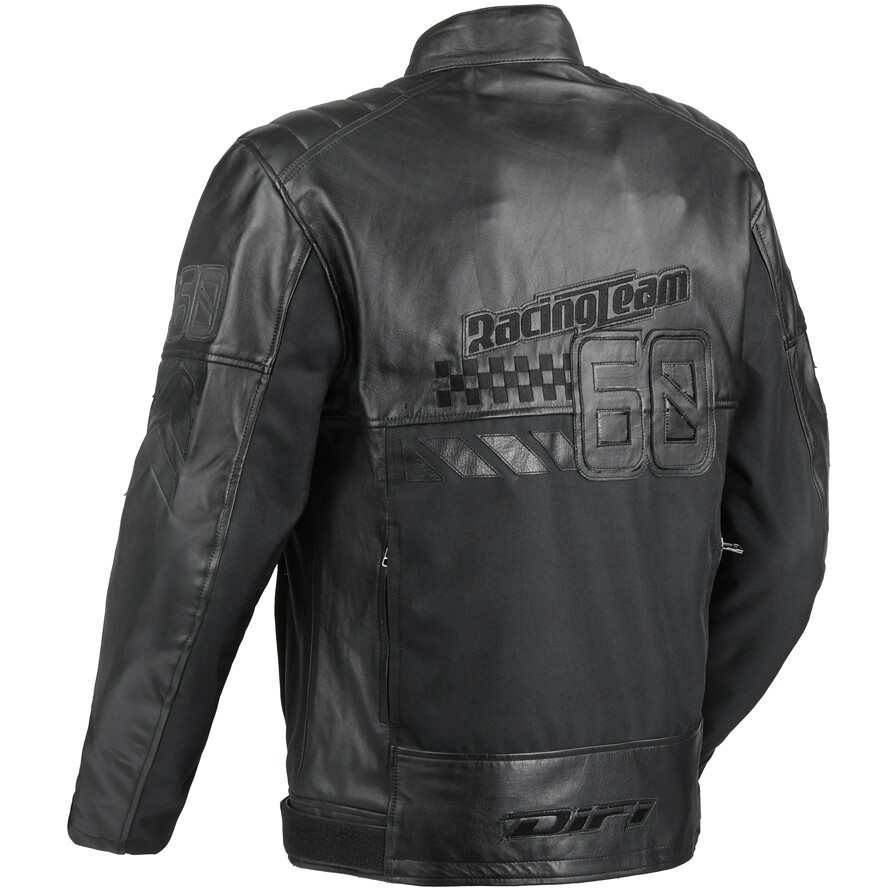 DIFI Iconic schwarze Motorradjacke
