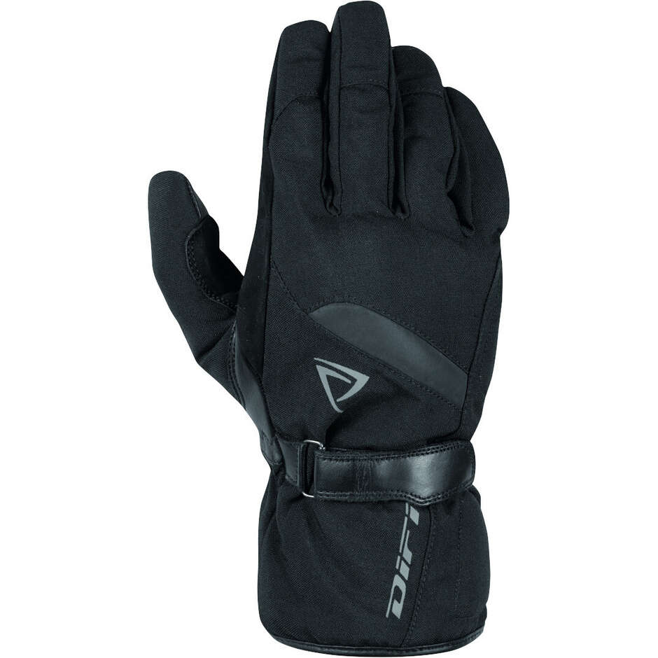 DIFI Stone Aerotex Mid-Season Motorcycle Gloves Black