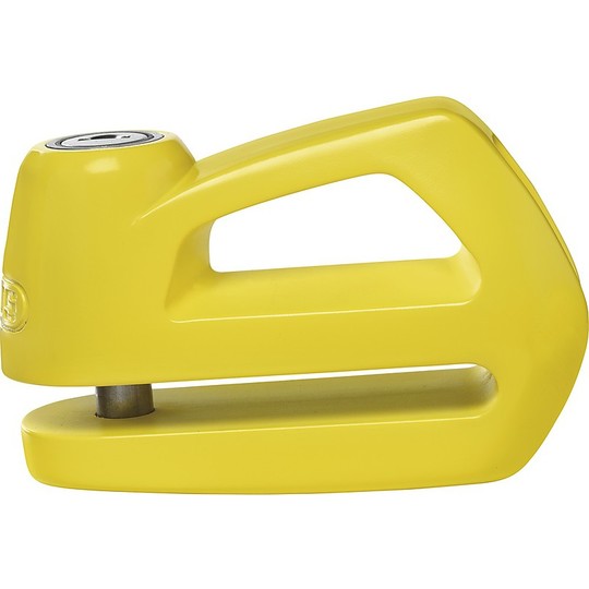 Disc Lock Padlock ABUS Universal Motorcycle and Scooter Element 290 Yellow