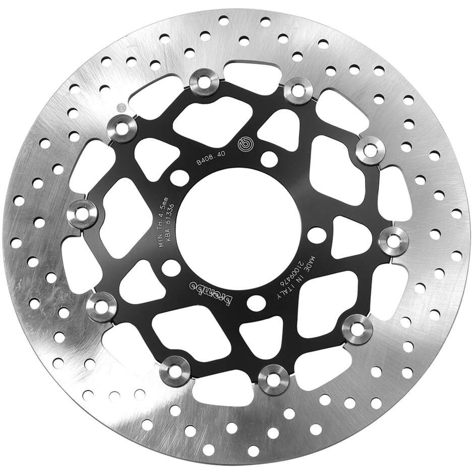 Disco Freno Moto Flottante Anteriore Brembo Serie Oro 300 mm 78B40840 Per KAWASAKI Z SX ABS (2011-2020); ER-6F (2005-2016) e altri modelli
