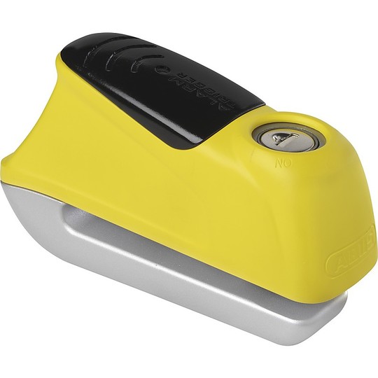 Disk-Sperre Vorhängeschloss ABUS Universal-Motorrad- und Roller Alarm auslösen 350 Yellow Ton