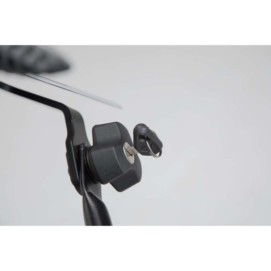 Dispositif antivol avec 2 verrous et 2 clés pour supports latéraux Pro, noir, Sw-Motech QLS.00.095.10001/B