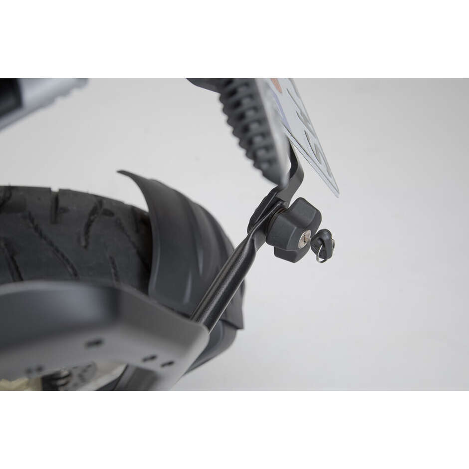 Dispositif antivol avec 2 verrous et 2 clés pour supports latéraux Pro, noir, Sw-Motech QLS.00.095.10001/B