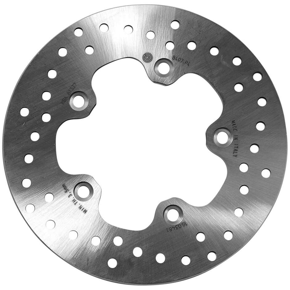 Disque de frein arrière fixe Brembo Gold Series 240 mm pour moto SYM Symphony Cargo (E5) (2021-2023) et autres modèles