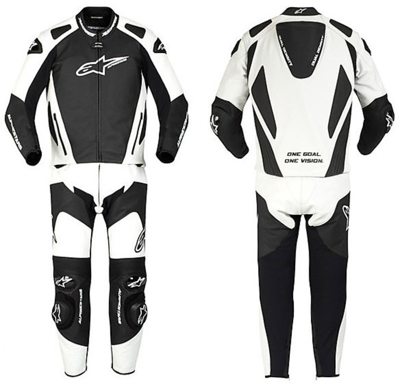 alpinestars gp pro 2 piece leather suit