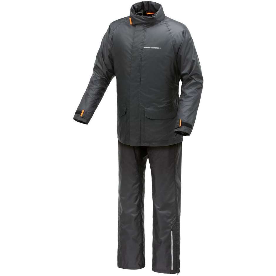 Divisible Rain Suit Jacket and Trousers Tucano Urbano Diluvio Day Black