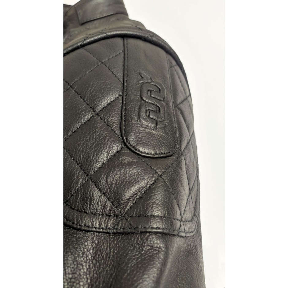Doona Moto Leather Jacket Oj Atmospheres J235 ACE LADY Black