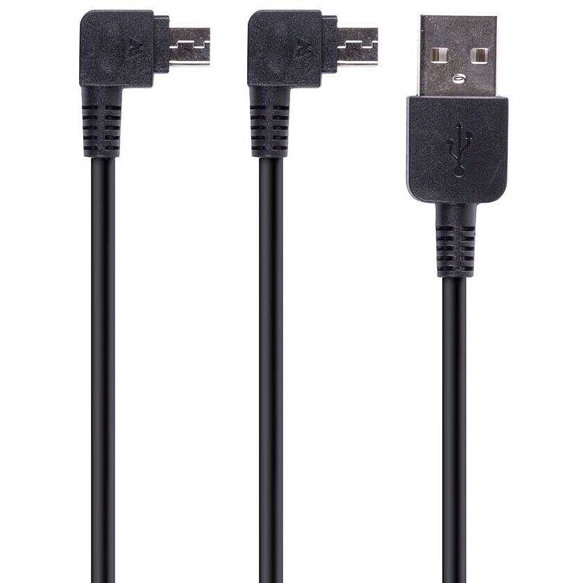 Doppeltes 90° Micro-USB-Kabel – Ladekabel Mit Rechtwinkligem Stecker Für Enge Räume