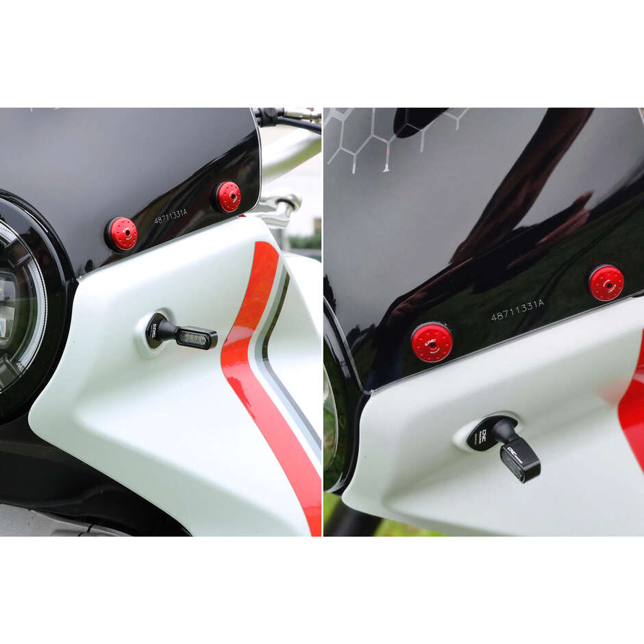 DOT ID021 CNC Racing Schwarze LED-Pfeile