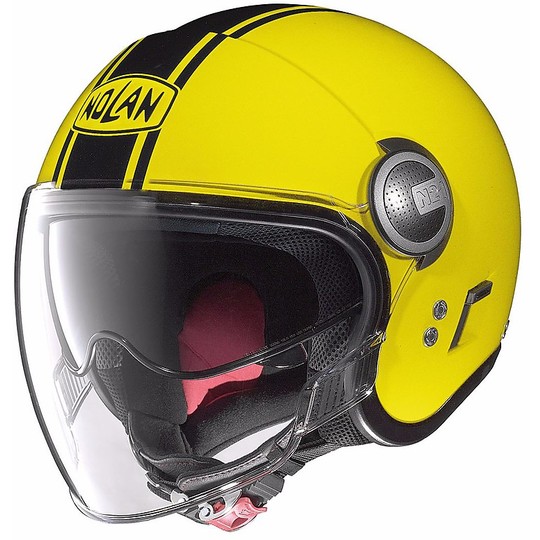 Double-Visor Mini Jet Jet Helmet Nolan N21 Visor Duet 025 Led Yellow